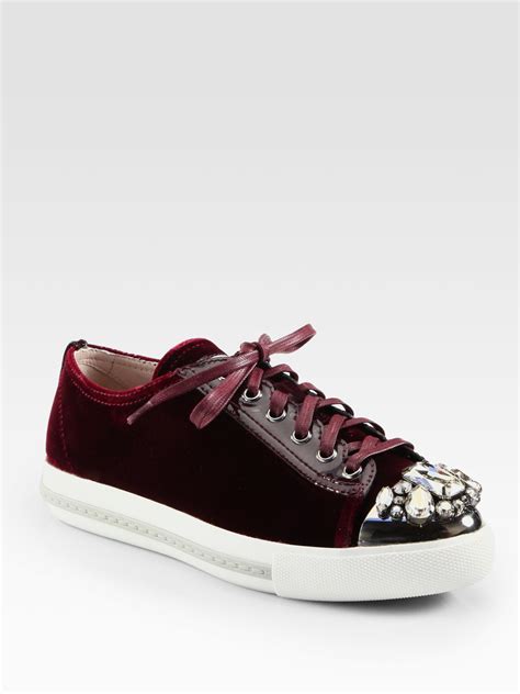 miu miu sneakers grote veters|Women's Miu Miu Designer Sneakers .